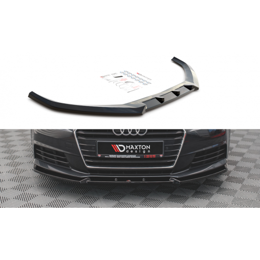 MAXTON Lame Du Pare-Chocs Avant V.2 Audi A4 B9 MAXTON Lame Du Pare-Chocs Avant V.2 Audi A4 B9