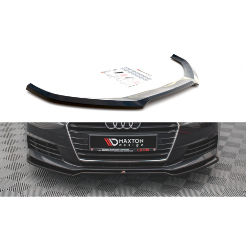 MAXTON Lame Du Pare-Chocs Avant V.1 Audi A4 B9 MAXTON Lame Du Pare-Chocs Avant V.1 Audi A4 B9