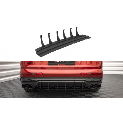 MAXTON Street Pro Central Diffuseur Arriere Audi SQ7 /Q7 S-Line Mk2 (4M) Facelift