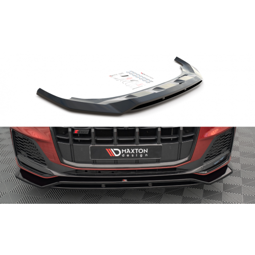 MAXTON Lame Du Pare-Chocs Avant Audi SQ7 /Q7 S-Line Mk2 (4M) Facelift MAXTON Lame Du Pare-Chocs Avant Audi SQ7 /Q7 S-Line Mk2 (4M) Facelift