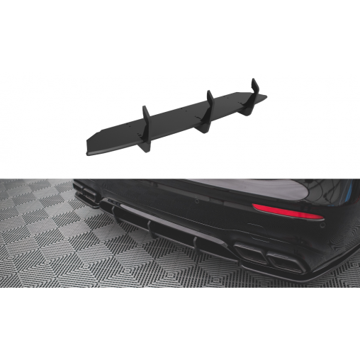 MAXTON Street Pro Central Diffuseur Arriere Mercedes-Benz E63 AMG Estate/Sedan S213/W213 MAXTON Street Pro Central Diffuseur Arriere Mercedes-Benz E63 AMG Estate/Sedan S213/W213