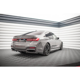 MAXTON Central Arriere Splitter (avec une barre verticale) BMW 7 M-Pack G11 Facelift MAXTON Central Arriere Splitter (avec une barre verticale) BMW 7 M-Pack G11 Facelift