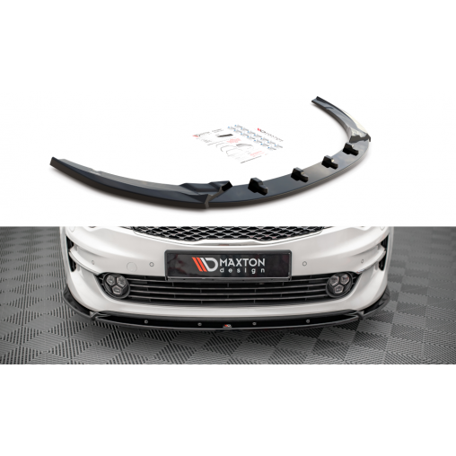 MAXTON Lame Du Pare-Chocs Avant V.1 Kia Optima Mk4 MAXTON Lame Du Pare-Chocs Avant V.1 Kia Optima Mk4