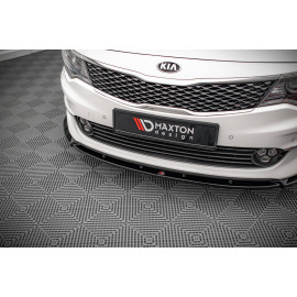 MAXTON Lame Du Pare-Chocs Avant V.1 Kia Optima Mk4 MAXTON Lame Du Pare-Chocs Avant V.1 Kia Optima Mk4