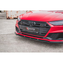 MAXTON Lame Du Pare-Chocs Avant V.2 Audi A7 C8 S-Line / S7 C8 MAXTON Lame Du Pare-Chocs Avant V.2 Audi A7 C8 S-Line / S7 C8