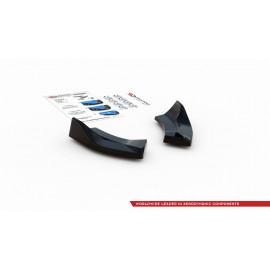 MAXTON Lames De Pare-Chocs Arrière Latérales V.1 Ford Fiesta ST Mk8 MAXTON Lames De Pare-Chocs Arrière Latérales V.1 Ford Fiesta ST Mk8