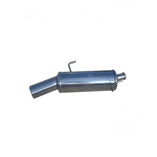 Terminaux / Silencieux Inoxcar Inox Peugeot 206 1.6 HDi Sortie 1x102mm