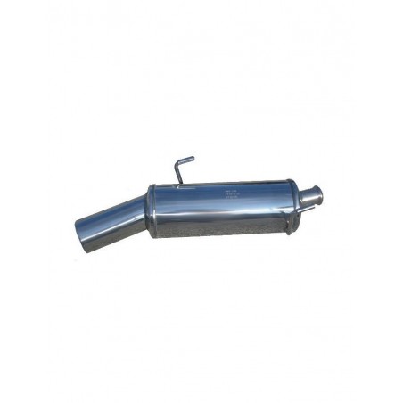 Terminaux / Silencieux Inoxcar Inox Peugeot 206 1.6 HDi Sortie 1x102mm