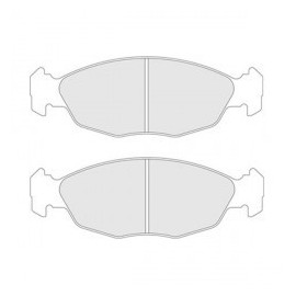 Plaquettes de Frein Avant Carbone Lauren Citroën Saxo 1.6 16V et 106 S16