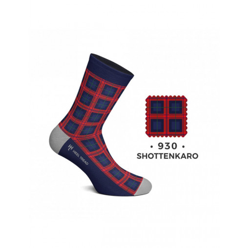 Chaussettes Auto HEEL TREAD 930 Shottenkaro