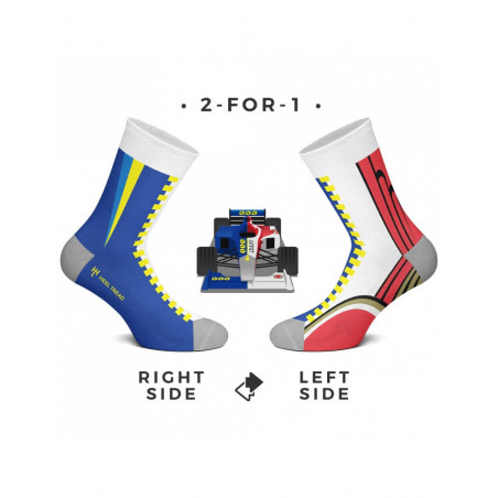 Chaussettes Auto HEEL TREAD 2 For 1