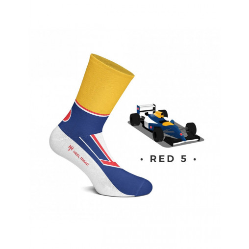 Chaussettes Auto HEEL TREAD Red 5