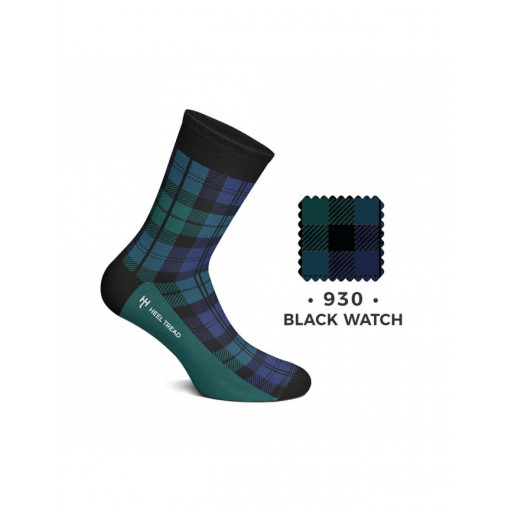Chaussettes Auto HEEL TREAD 930 Black Watch