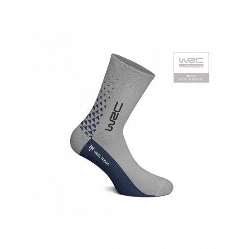 Chaussettes Auto HEEL TREAD WRC Official Silver/Blue