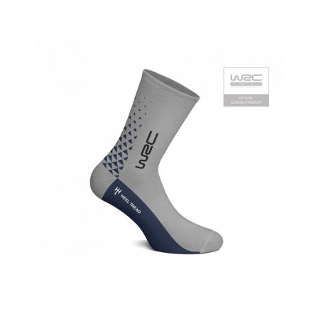 Chaussettes Auto HEEL TREAD WRC Official Silver/Blue