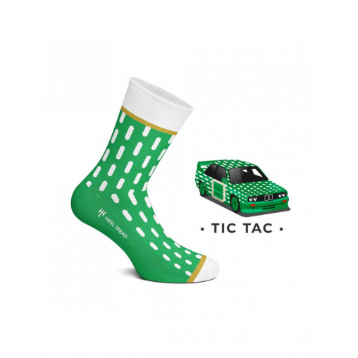 Chaussettes Auto HEEL TREAD Tic Tac