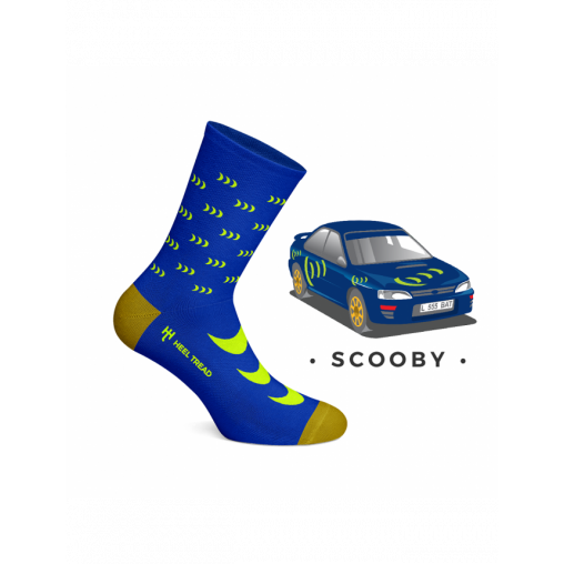 Chaussettes Auto HEEL TREAD Scooby