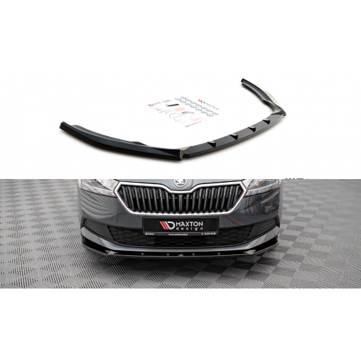 MAXTON Lame Du Pare-Chocs Avant Skoda Fabia Mk3 Facelift