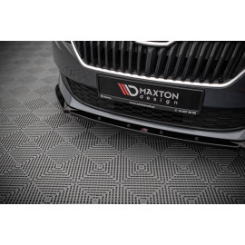 MAXTON Lame Du Pare-Chocs Avant Skoda Fabia Mk3 Facelift