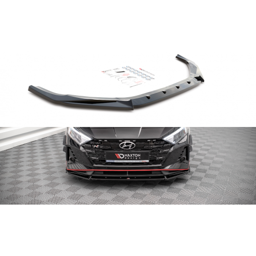 MAXTON Lame Du Pare-Chocs Avant V.2 Hyundai I20 N Mk3 MAXTON Lame Du Pare-Chocs Avant V.2 Hyundai I20 N Mk3