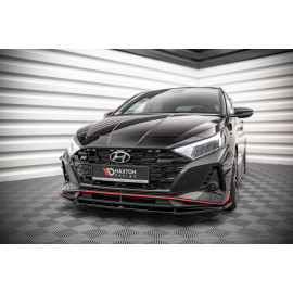 MAXTON Lame Du Pare-Chocs Avant V.2 Hyundai I20 N Mk3 MAXTON Lame Du Pare-Chocs Avant V.2 Hyundai I20 N Mk3