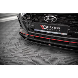MAXTON Lame Du Pare-Chocs Avant V.2 Hyundai I20 N Mk3 MAXTON Lame Du Pare-Chocs Avant V.2 Hyundai I20 N Mk3