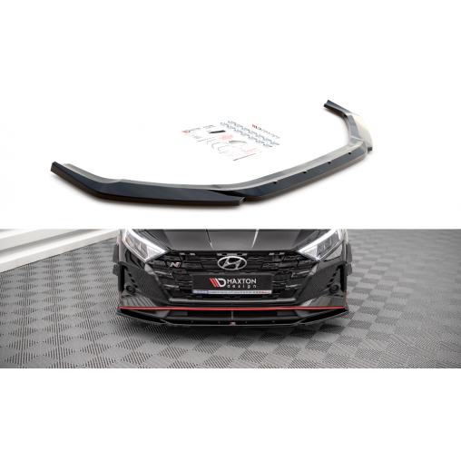 MAXTON Lame Du Pare-Chocs Avant V.3 Hyundai I20 N Mk3 MAXTON Lame Du Pare-Chocs Avant V.3 Hyundai I20 N Mk3