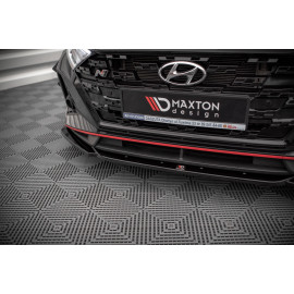MAXTON Lame Du Pare-Chocs Avant V.3 Hyundai I20 N Mk3 MAXTON Lame Du Pare-Chocs Avant V.3 Hyundai I20 N Mk3