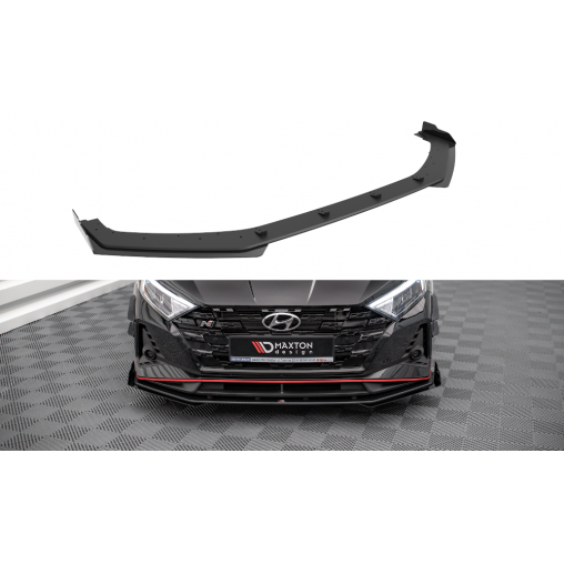 MAXTON Street Pro Lame Du Pare-Chocs Avant V.1 + Flaps Hyundai I20 N Mk3 MAXTON Street Pro Lame Du Pare-Chocs Avant V.1 + Flaps Hyundai I20 N Mk3