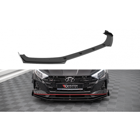 MAXTON Street Pro Lame Du Pare-Chocs Avant V.1 + Flaps Hyundai I20 N Mk3