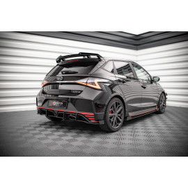 MAXTON Street Pro Lame Du Pare Chocs Arriere + Flaps Hyundai I20 N Mk3 MAXTON Street Pro Lame Du Pare Chocs Arriere + Flaps Hyundai I20 N Mk3