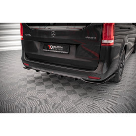MAXTON Central Arriere Splitter (avec une barre verticale) Mercedes-Benz V-Class AMG-Line W447 Facelift MAXTON Central Arriere Splitter (avec une barre verticale) Mercedes-Benz V-Class AMG-Line W447 Facelift