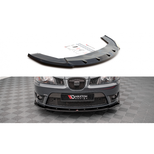 MAXTON Lame Du Pare-Chocs Avant V.1 Seat Ibiza Cupra Mk3 MAXTON Lame Du Pare-Chocs Avant V.1 Seat Ibiza Cupra Mk3