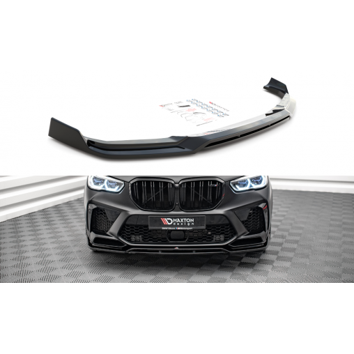 MAXTON Lame Du Pare-Chocs Avant V.3 BMW X5M F95 MAXTON Lame Du Pare-Chocs Avant V.3 BMW X5M F95