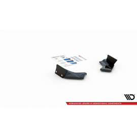 MAXTON Lames De Pare-Chocs Arrière Latérales + Ailerons V.4 Ford Fiesta ST Mk8 MAXTON Lames De Pare-Chocs Arrière Latérales + Ailerons V.4 Ford Fiesta ST Mk8