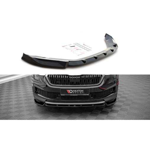 MAXTON Lame Du Pare-Chocs Avant V.1 Skoda Kodiaq Mk1 Facelift MAXTON Lame Du Pare-Chocs Avant V.1 Skoda Kodiaq Mk1 Facelift