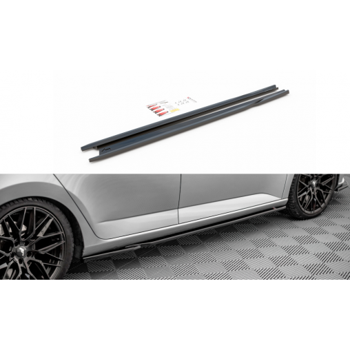 MAXTON Rajouts Des Bas De Caisse Skoda Fabia Mk3