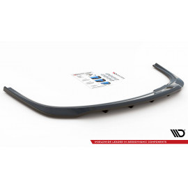 MAXTON Central Arriere Splitter (avec une barre verticale) Skoda Fabia Combi Mk3 MAXTON Central Arriere Splitter (avec une barre verticale) Skoda Fabia Combi Mk3