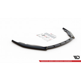 MAXTON Lame Du Pare-Chocs Avant V.1 Skoda Fabia Mk3 MAXTON Lame Du Pare-Chocs Avant V.1 Skoda Fabia Mk3