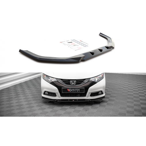 MAXTON Lame Du Pare-Chocs Avant V.2 Honda Civic Mk9 MAXTON Lame Du Pare-Chocs Avant V.2 Honda Civic Mk9