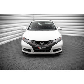 MAXTON Lame Du Pare-Chocs Avant V.1 Honda Civic Mk9 MAXTON Lame Du Pare-Chocs Avant V.1 Honda Civic Mk9