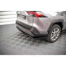 MAXTON Central Arriere Splitter (avec une barre verticale) Toyota RAV4 Mk5 MAXTON Central Arriere Splitter (avec une barre verticale) Toyota RAV4 Mk5