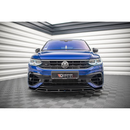MAXTON Lame Du Pare-Chocs Avant V.1 Volkswagen Tiguan R / R-Line Mk2 Facelift MAXTON Lame Du Pare-Chocs Avant V.1 Volkswagen Tiguan R / R-Line Mk2 Facelift