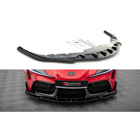 MAXTON Lame Du Pare-Chocs Avant V.4 Toyota Supra Mk5
