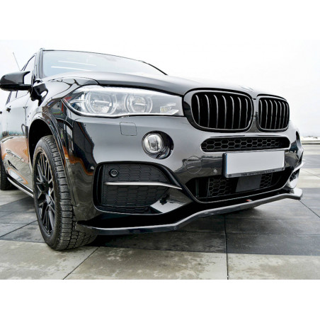 MAXTON LAME DU PARE-CHOCS AVANT / SPLITTER V.1 BMW X5 F15 M-PACK
