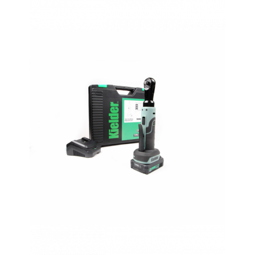 Coffret cliquet 18V 3/8" KIELDER avec chargeur + malette de transport Pro + 1 batterie 2.0Ah
