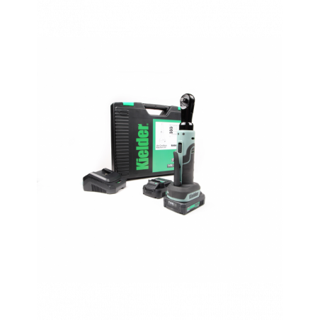 Coffret cliquet 18V 3/8" KIELDER avec chargeur + malette de transport Pro + 2 batteries 2.0Ah
