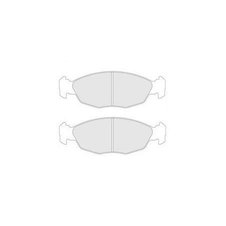 Plaquettes de Frein Avant Carbone Lorraine RC8 Citroen Saxo 1.6 16V et 106 S16