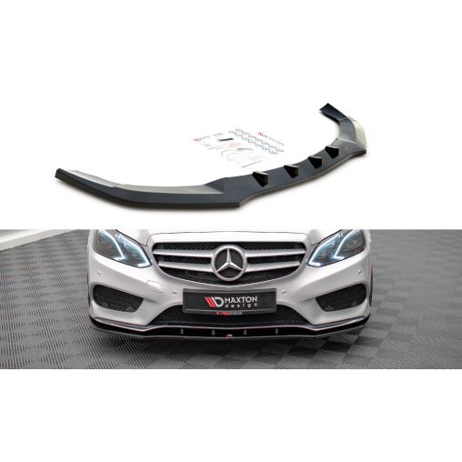MAXTON Lame Du Pare-Chocs Avant V.1 Mercedes-Benz E AMG-Line Sedan W212 Facelift MAXTON Lame Du Pare-Chocs Avant V.1 Mercedes-Benz E AMG-Line Sedan W212 Facelift
