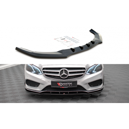 MAXTON Lame Du Pare-Chocs Avant V.1 Mercedes-Benz E AMG-Line Sedan W212 Facelift